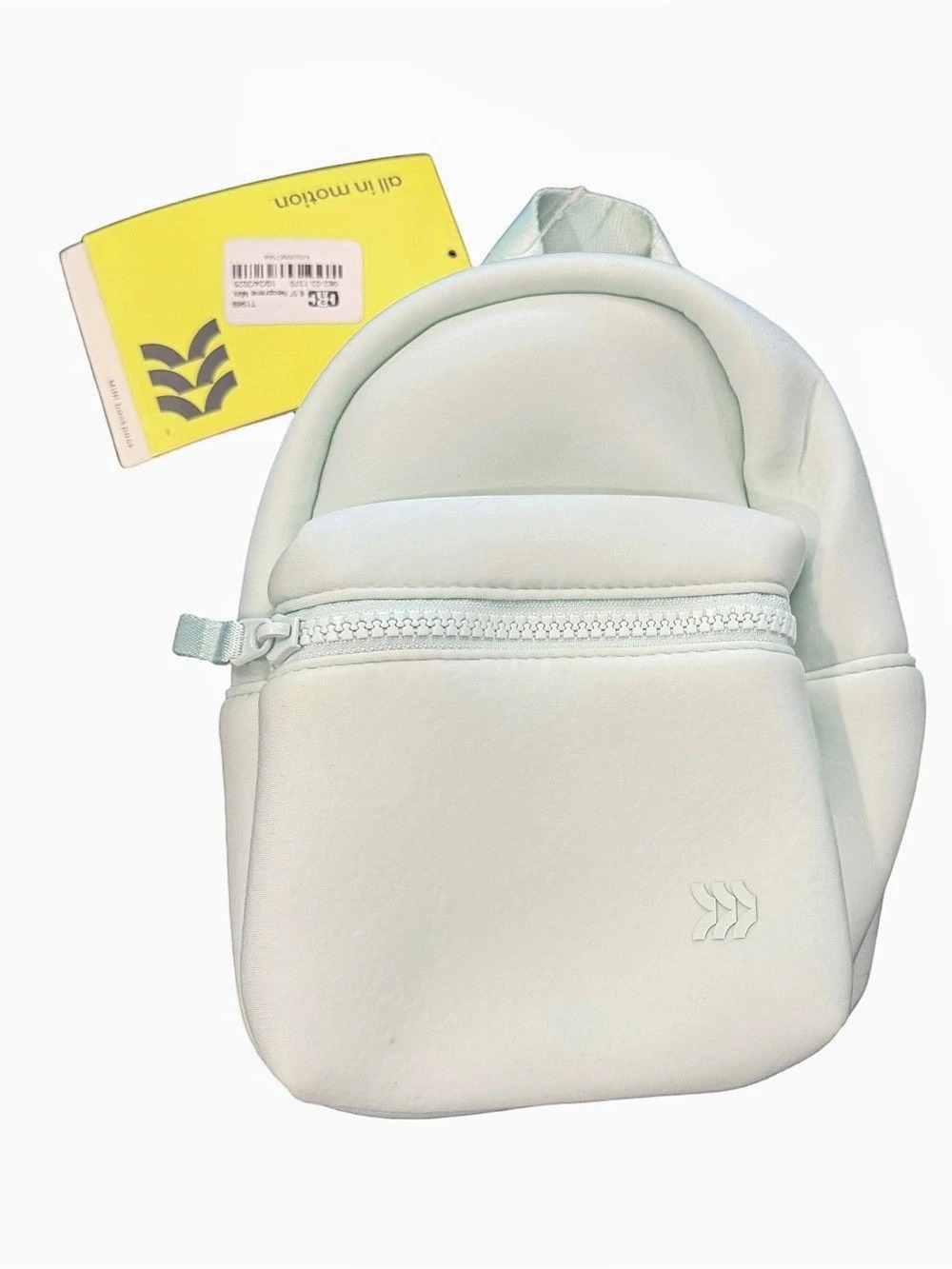 NEW All in Motion Mini Backpack Mint Green Adjustable Straps Water Repellent